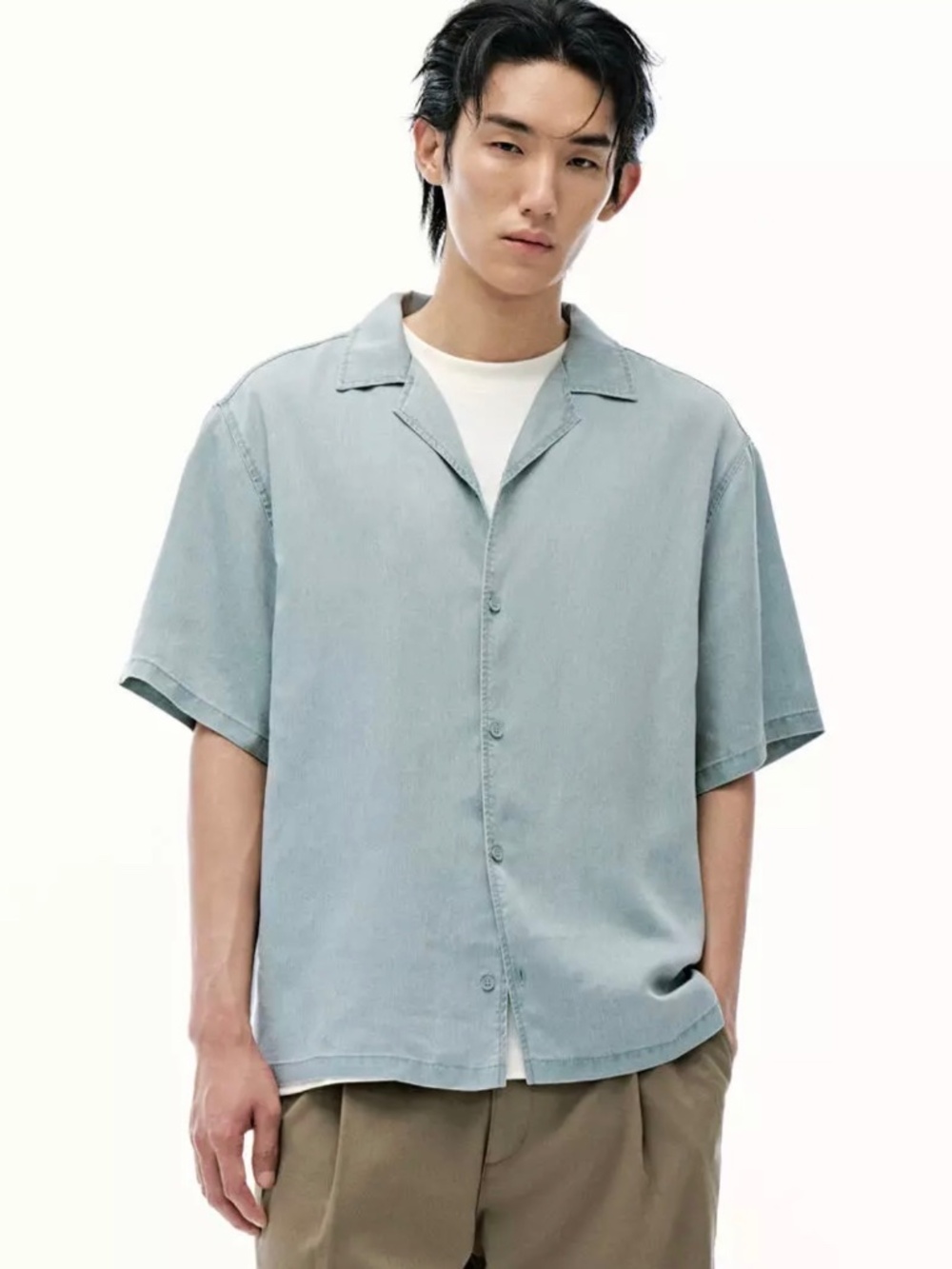 Bundle of 4 H&M Men’s Cuban Shirts XL